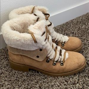 Maurices fur boots